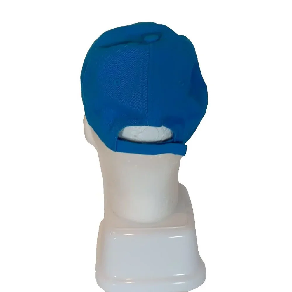 Port Aransas Texas Mens Blue Palm Tree Baseball Cap Strapback Hat by Jacobson‎